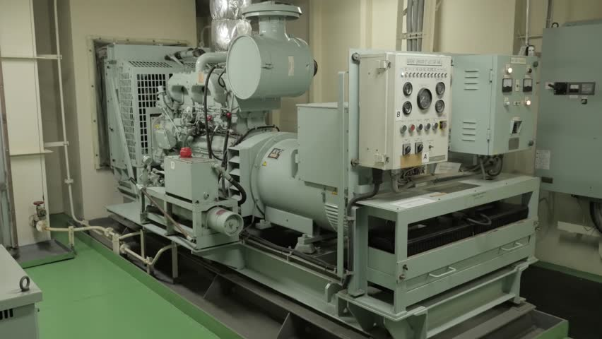 Emergency generator shop