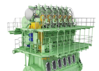 POWERTRAIN & ENGINE STRUCTURE OF MODERN LOW-SPEED TWO-STROKE MARINE DIESEL ENGINE