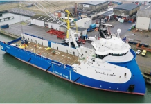 PSV AND JACK-UP RIG PREPARING FOR NORTH SEA PILOT CO2 STORAGE PROJECT