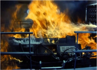 WHEN A SWEDISH PROGRAM TO INVESTIGATE ENGINE ROOM FIRES WAS LAUNCHED