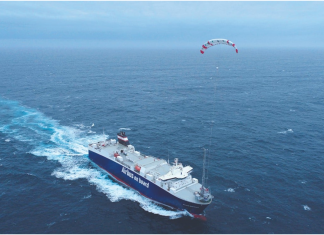 AIRSEAS KITE SYSTEM TAKES TO THE AIR DURING SEA TRIALS
