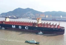 MSC TAKES DELIVERY OF THE WORLD’S BIGGEST ULTRA LARGE CONTAINER SHIP