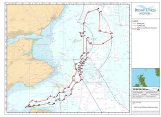 GEOPHYSICAL SURVEY UNDERWAY AT INCH CAPE OFFSHORE WIND FARM SITE