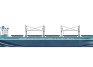 CLASS SOCIETIES ABS AND DNV ADVANCE PLANS FOR AMMONIA-CRACKING BULKER