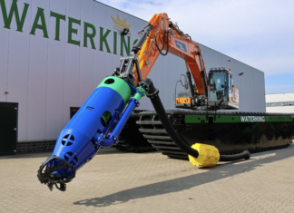 WATERKING UNVEILS WORLD’S FIRST ELECTRIC AMPHIBIOUS DREDGING SET
