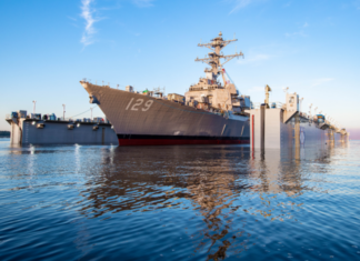 US NAVY’S LATEST FLIGHT III ARLEIGH BURKE-CLASS DESTROYER LAUNCHED