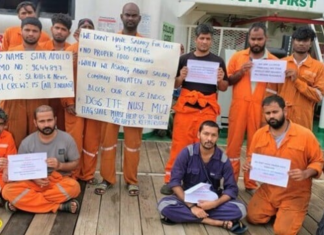INDIAN CREW STRANDED WITHOUT PAY CALLS RENEWED ATTENTION TO ABANDONMENT