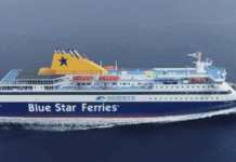 GREEK FERRY RESCUES 75 PEOPLE FROM SAILBOAT IN DISTRESS