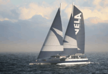 CONSTRUCTION UPDATE AS WIND-POWERED CARGO TRIMARAN GETS BIOPHARMA CUSTOMER