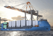 CONSTRUCTION STARTS ON FIRST SHORT-SEA, AMMONIA-FUELED CONTAINERSHIP