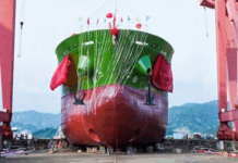 FIRST METHANOL-POWERED BUNKER TANKER LAUNCHED FOR OPS IN SINGAPORE