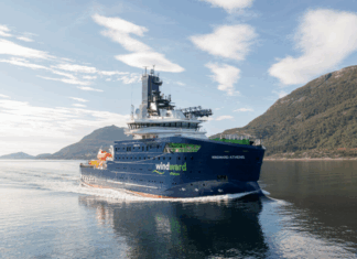 WINDWARD OFFSHORE TAKES DELIVERY OF ITS FIRST GREEN METHANOL-READY CSOV