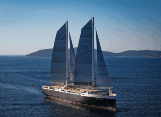 SAIL-POWERED NEOLINER ORIGIN DELIVERED AND PREPARES FOR MAIDEN ATLANTIC TRI