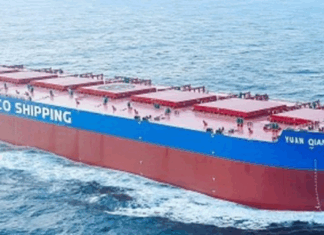 COSCO SHIPPING BULK TO EXPAND ROSTER WITH AMMONIA/METHANOL-READY QUARTET