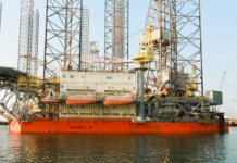 JACK-UP RIG COMES TO OCEAN OILFIELD’S SHIPYARD