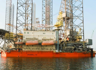 JACK-UP RIG COMES TO OCEAN OILFIELD’S SHIPYARD