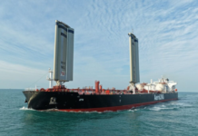 UNION MARITIME WELCOMES ITS FIRST LNG AND WIND-POWERED LR2 TANKER