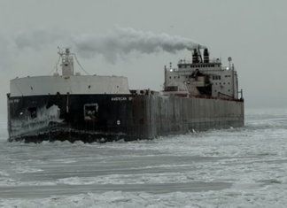 USCG ICEBREAKERS AID GREAT LAKES SHIPPING AS ARCTIC FRONT ICES THE LAKES
