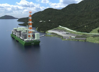 EXMAR TAKES ON FLNG GIG FOR $4B HYDRO-POWERED FLOATING LNG PROJECT IN CANADA