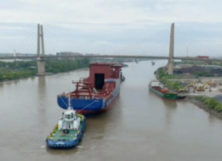 METHANOL-READY SUBSEA VESSEL TRAVELING FROM VIETNAM TO NORWAY FOR COMPLETION
