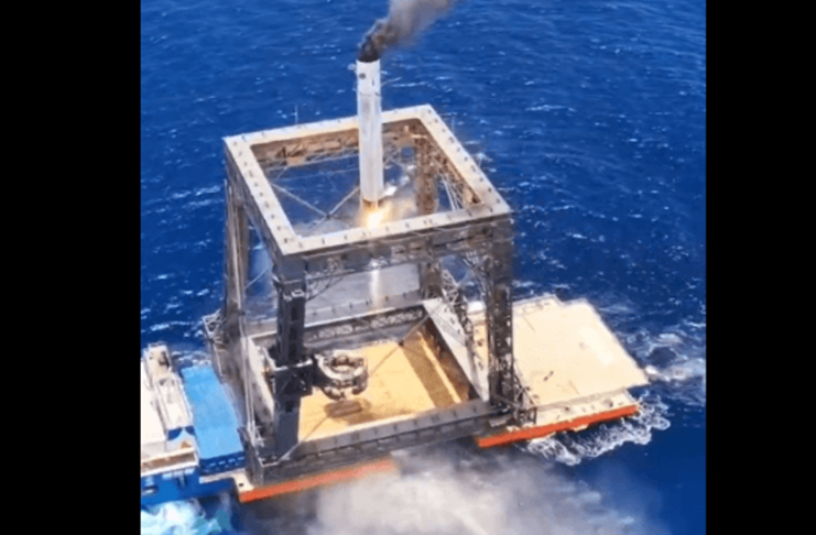 CHINA FOLLOWS SPACEX’S LEAD WITH REUSABLE-BOOSTER LANDING BARGE