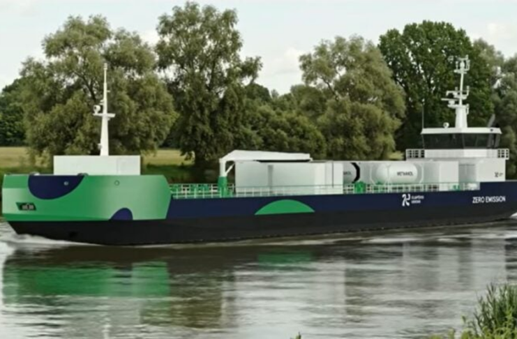 CONCEPT DESIGN REVEALED FOR PORT OF KLAIPĖDA’S GREEN METHANOL BUNKERING VESSEL