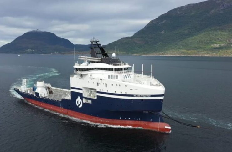 HYBRID OCEAN ENERGY CONSTRUCTION VESSEL REACHES NORWAY FOR COMPLETION