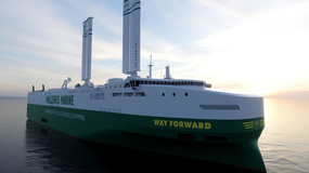 CAR CARRIER TO GET TWO WING SAILS IN FIRST COMMERCIAL APPLICATION