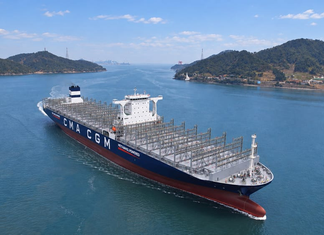 HD HYUNDAI DELIVERS WORLD’S FIRST “LASHING-FREE” CONTAINERSHIP TO CMA CGM